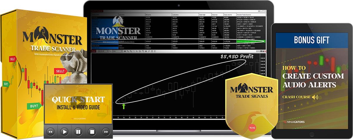 Ronster Rade Monster Trade Scanner - Ninjacators
